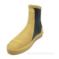 waterproof black women's rubber sole boots